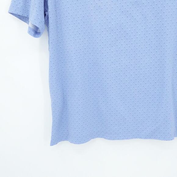 Polo Ralph Lauren Shirt Mens Large Blue Polo RL Pattern Short Sleeve Classic Fit - Picture 11 of 15